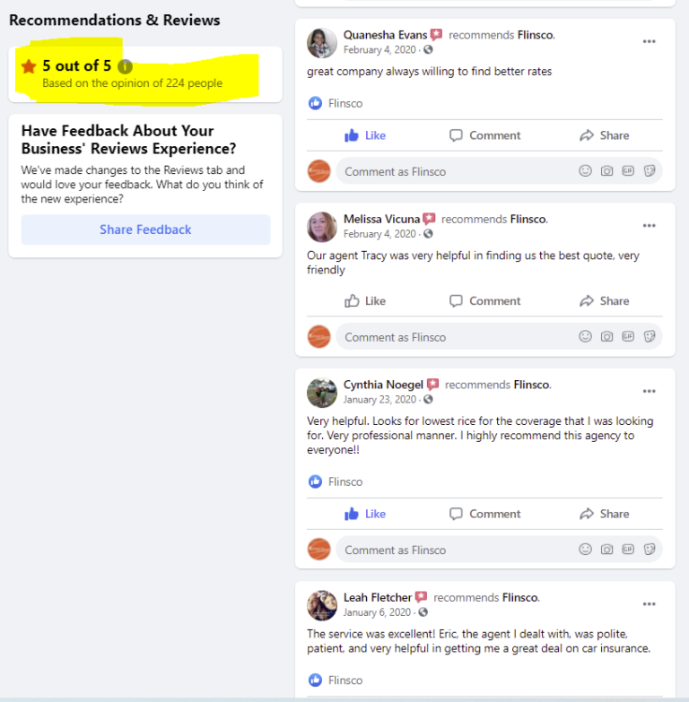 Flinsco Reviews Auto Home Business Insurance